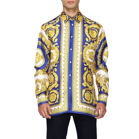 white versace shirts mens|authentic Versace shirt.